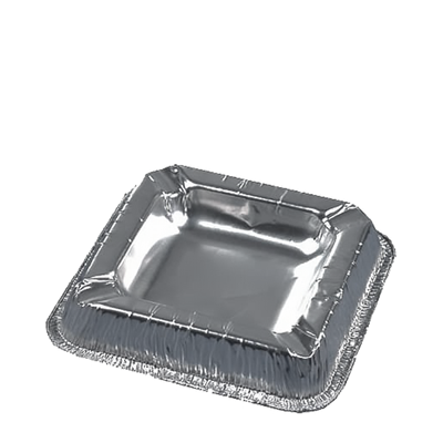 Asbak Wegwerp Aluminium 100 stuks Asbak Wegwerp Aluminium 100 stuks