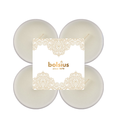 Bolsius Geurthee Maxi Vanille 8 stuks Bolsius Geurthee Maxi Vanille 8 stuks