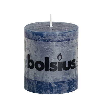 Bolsius Rust Stomp Donkerblauw 80/68mm Bolsius Rust Stomp Donkerblauw 80/68mm