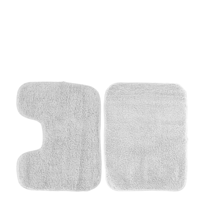 Badkamermat Set Off White 2-Delig Badkamermat Set Off White 2-Delig