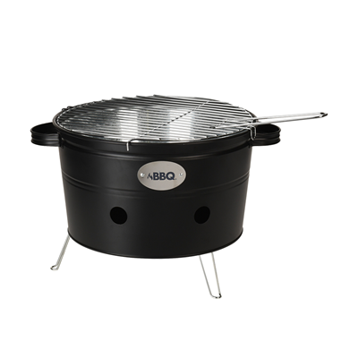 BBQ Barbecue Mat Zwart Ø34,5cm BBQ Barbecue Mat Zwart Ø34,5cm